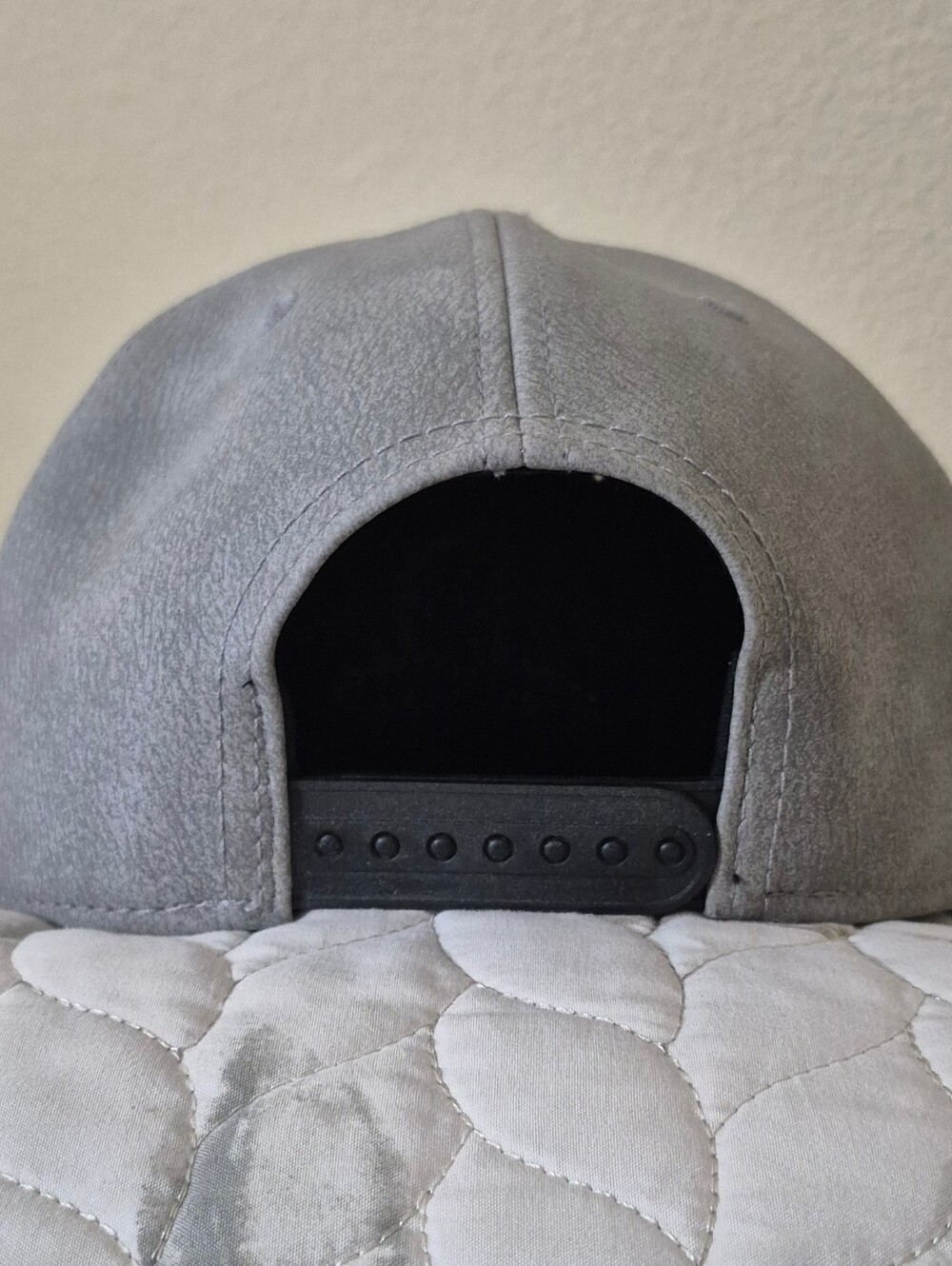 PlayStation Suede Gray Logo Cap - Picture 2 of 3